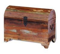 vidaXL - Cofanetto Cassa In Legno Anticato Massello