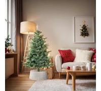 vidaXL Collare per Albero di Natale Bianco 75 x 75 x 25 cm