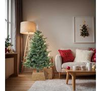 vidaXL Collare per Albero di Natale Marrone 50 x 50 x 25 cm