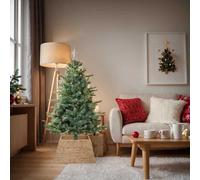 vidaXL Collare per Albero di Natale Marrone 70 x 70 x 28 cm