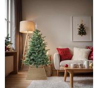 vidaXL Collare per Albero di Natale Marrone 70 x 70 x 28 cm seagrass