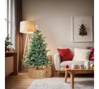 vidaXL Collare per Albero di Natale Marrone 75 x 75 x 25 cm