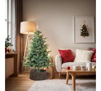 vidaXL Collare per Albero di Natale Nero 60 x 60 x 22 cm