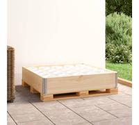 vidaXL Collare per Pallet 100x100 cm in Legno Massello di Pino