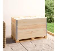 vidaXL Collari per Pallet 3 pz 50x100 cm in Legno Massello di Pino