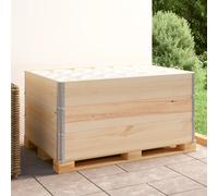 vidaXL Collari per Pallet 3 pz 80x120 cm in Legno Massello di Pino