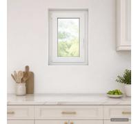vidaXL Colore interno della finestra del seminterrato Bianco RISOR