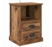 vidaXL Comò da Notte Moderno - Tavolo per la Camera da Letto in Legno Ingegnerizzato - Comò Piccolo Contemporaneo per una Casa dallo Stile Funzionale e Minimalista