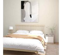 vidaXL Comodini 2 pz Bianchi 40x30,5x40 cm in Legno Massello di Pino