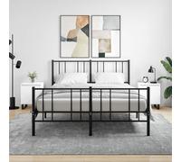 vidaXL Comodini 2 pz Bianchi 40x30x50 cm in Legno Multistrato