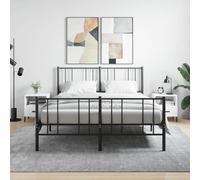 vidaXL Comodini 2 pz Bianchi 40x35x47,5 cm in Legno Multistrato