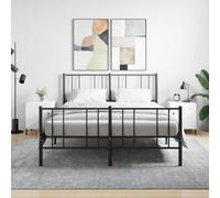 vidaXL Comodini 2 pz Bianchi 40x40x50 cm in Legno Multistrato