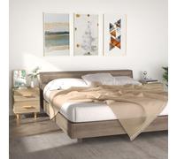 vidaXL Comodini 2 pz in Rovere Sonoma 40x35x47,5 cm