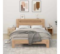 vidaXL Comodini 2 pz Rovere Sonoma 50x39x47 cm