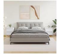 VIDAXL - Comodini 2pz Bianchi 40x35x50 Cm In Legno Multistrato - SPEDIZIONE GRATUITA