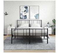 VIDAXL - Comodini 2pz Bianchi 40x35x50 Cm In Legno Multistrato