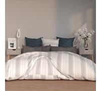vidaXL Comodini 2pz Grigio Cemento 40x40x56 cm in Legno Multistrato