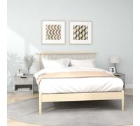 vidaXL Comodini 2pz Grigio Cemento in Legno Multistrato