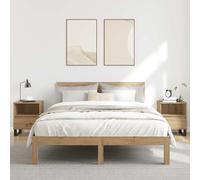 vidaXL Comodini 2pz Rovere Artigianale 40x35x50 cm Legno Multistrato