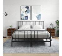 vidaXL Comodini 2pz Rovere Marrone 40x35x50 cm in Legno Multistrato