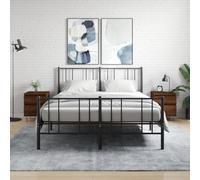 vidaXL Comodini 2pz Rovere Marrone 40x35x50 cm in Legno Multistrato