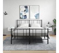 vidaXL Comodini a Muro 2 pz Bianchi 35x35x20 cm