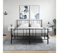 vidaXL Comodini a Muro 2 pz Bianchi 35x35x20 cm