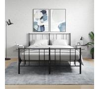 vidaXL Comodini a Muro 2 pz Grigio Sonoma 35x35x20 cm