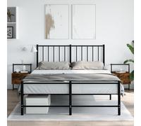 VidaXL Comodini a Muro 2 pz Rovere Fumo 35x30x51 cm Legno Multistrato