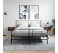 vidaXL Comodini a Muro 2 pz Rovere Fumo 35x35x20 cm