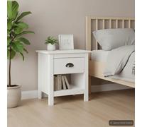 vidaXL Comodini Hill 2 pz 46x35x49,5 cm Legno Massello di Pino