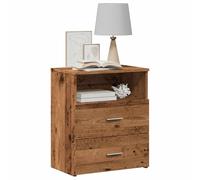 vidaXL Comodini Legno Antico 2 pz 50x32x60 cm in Legno Multistrato, comò, tavolinetto, arredo Camera Letto, tavolino, tavolino Notte