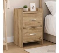 vidaXL Comodini Rovere Artigianale 40 x 30 x 60 cm