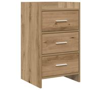 vidaXL Comodini Rovere Artigianale 40 x 36 x 70 cm