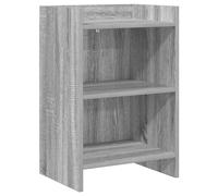vidaXL Comodini Sonoma grigio 40 x 30 x 60 cm Legno ingegnerizzato
