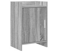 vidaXL Comodini Sonoma grigio 40 x 30 x 60 cm Legno ingegnerizzato