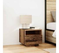 vidaXL Comodino 2 pcs Legno vecchio 40 x 39 x 37 cm Legno multistrato