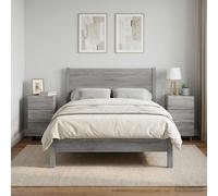 vidaXL Armadio da Notte 2 pcs Sonoma grigio 33,5 x 34,5 x 60 cm