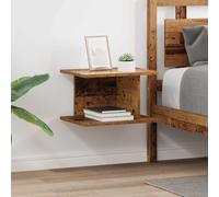 vidaXL Comodino 2 pz Legno vecchio 40 x 30 x 25 cm
