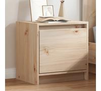 vidaXL Comodino 40x30,5x40 cm in Legno Massello di Pino