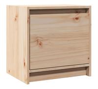 vidaXL Comodino 40x30,5x40 cm in Legno Massello di Pino