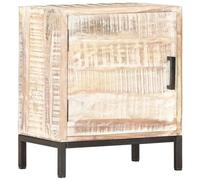 VIDAXL - Comodino 40x30x50 Cm In Legno Massello Di Acacia