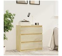 VIDAXL - Comodino 60x36x64 cm in Legno Massello di Pino