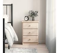 vidaXL Comodino ALTA 41x35x55,5 cm in Legno Massello di Pino