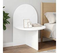 vidaXL Comodino Bianco 48 x 49 x 65 cm Legno ingegnerizzato