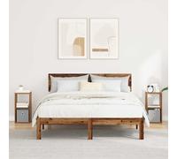 vidaXL Comodino 2 Pz Legno Antico 25,5 x 22 x 49,5 cm Legno Lavorato, Comodino Rettangolare Design Moderno Materiale Resistente, Spazio sufficiente per tutti i tuoi oggetti e decorazioni
