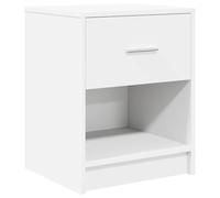 vidaXL Comodino con cassetto Bianco 40x34x50 cm - Tavolino da notte