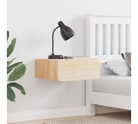 vidaXL Comodino da Parete con cassetto Montaggio a parete Marrone 39 x 34 x 16.5 cm