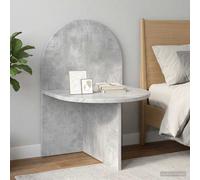 vidaXL Comodino Grigio Cemento 48 x 49 x 65 cm Legno ingegnerizzato