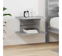 vidaXL Comodino Grigio Sonoma 40 x 30 x 25 cm Legno ingegnerizzato